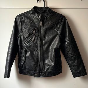 Kids’ black Moto-cross jacket